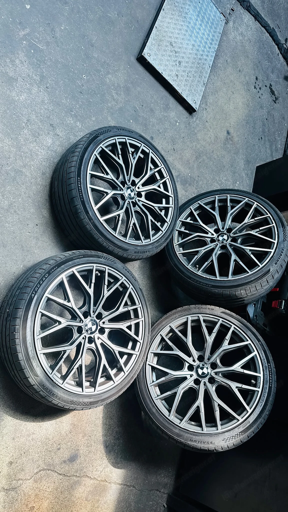 Wheelworld WH37 Daytona   19 Zoll Komplettradsatz mit Sommerreifen & RDKS