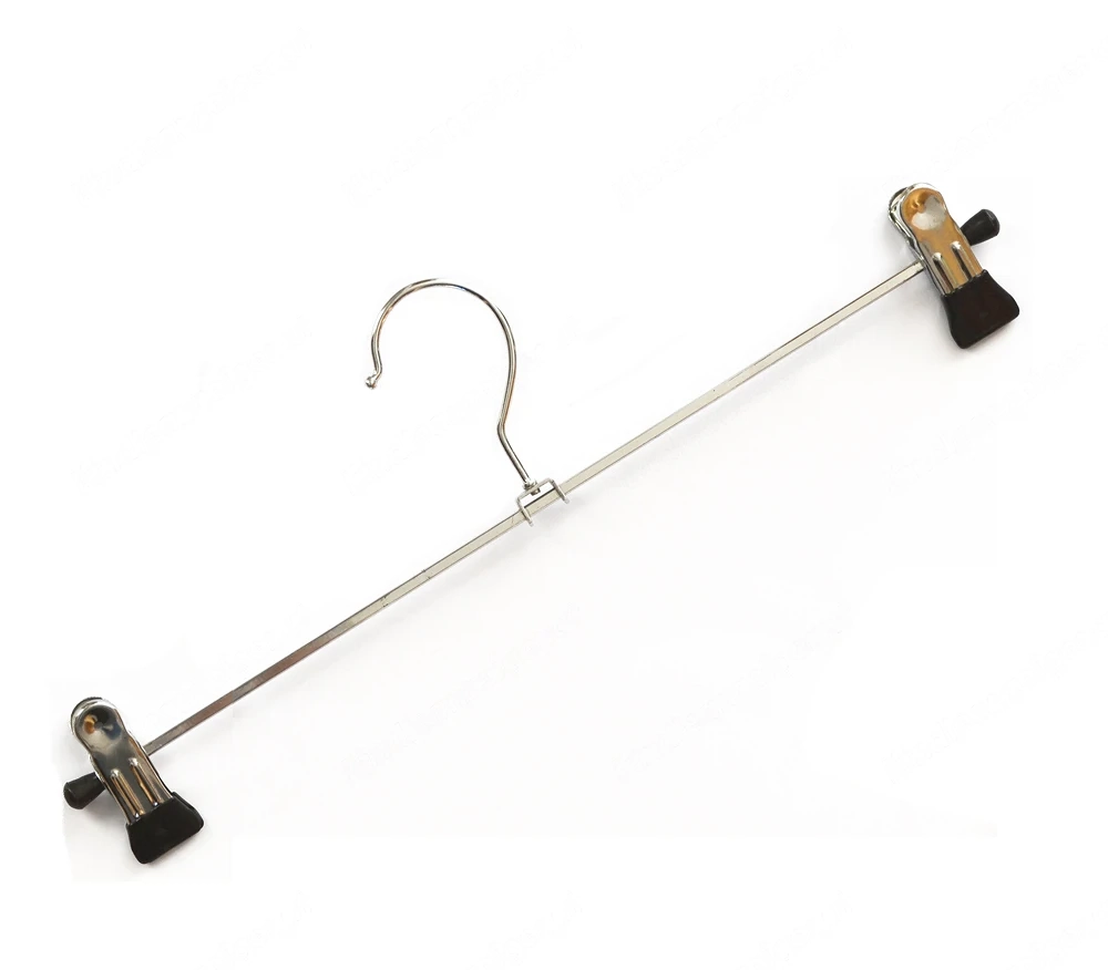 20 Stk. Kleiderbügel 40 cm mit gummierten Klammern