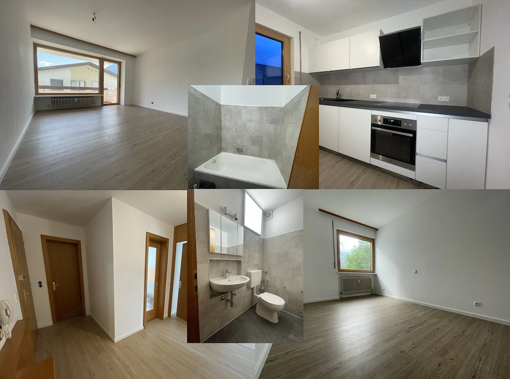 Provisionsfreie, helle, NEU renovierte 2-Zimmer Wohnung in Bludenz !