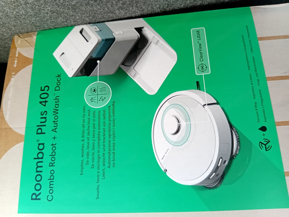 Wisch und Saugrobotter Roomba Plus 405