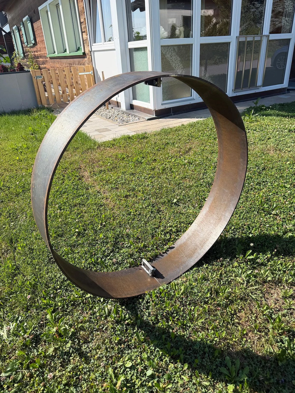 Massiver Pflanzring  100 cm aus Stahl (8mm!)   nach Maß gefertigt   kein Baumarkt!