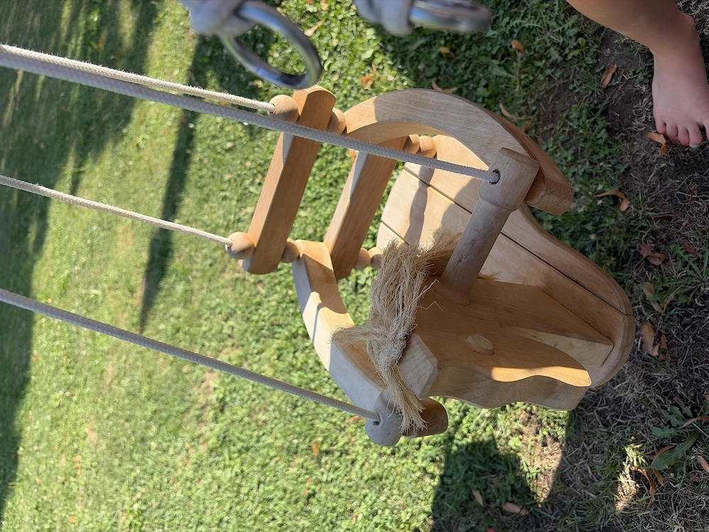 Kleinkindschaukel Holz