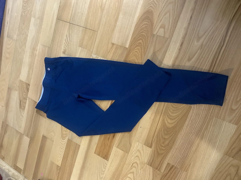 Mädchen 7 8 Hose Gr. 134 140 blau 