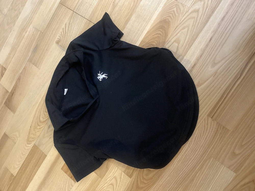 Mädchen Bluse Gr. 134 schwarz 