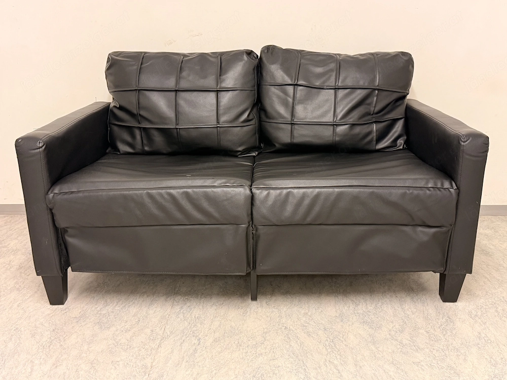 2er und 3 er Sofa Kunstleder 