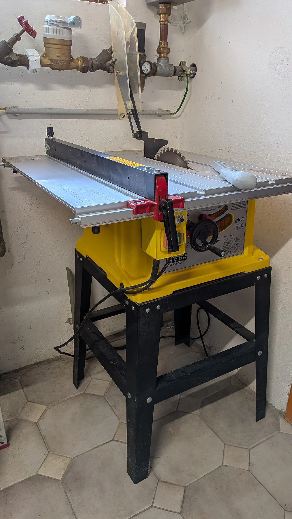 Herkules Tischkreissäge TKS 1400 (254 mm Sägeblatt   1400W)