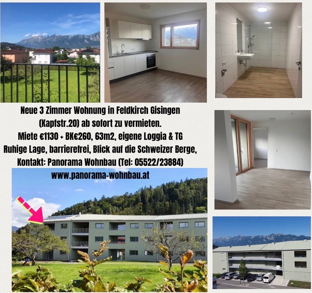 3 Zimmer Wohnung