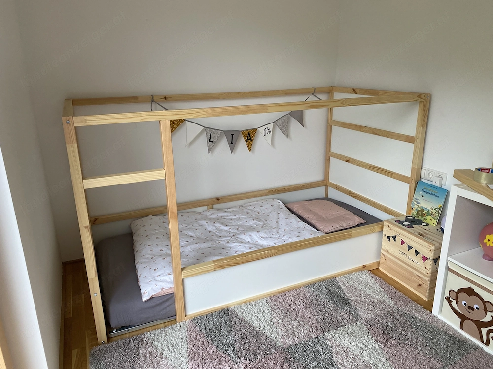 Kinderbett IKEA KURA 90 200