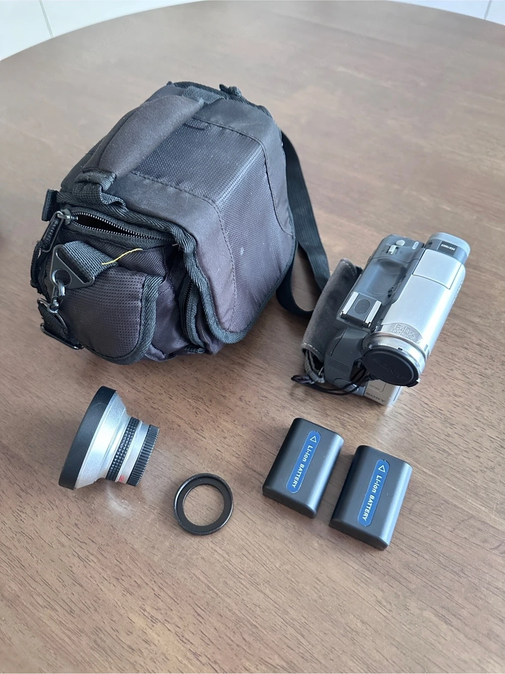 Sony Handycam DCR-HC14E + Fisheye + Akkus