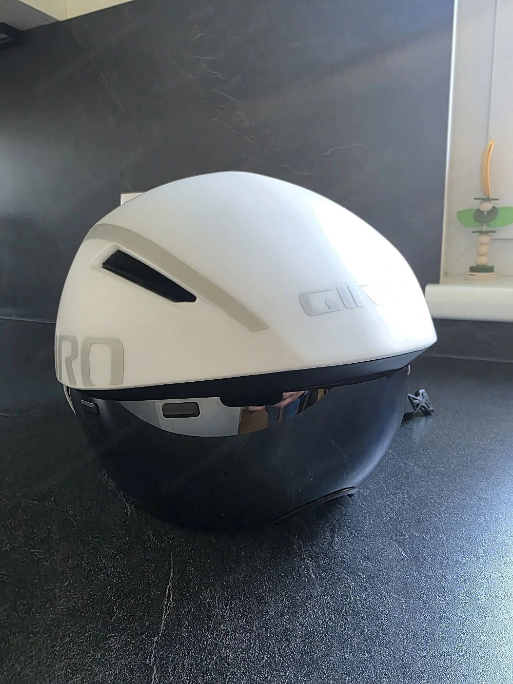 GIRO Zeitfahrrad Helm MIPS mit abnehmbaren Visier