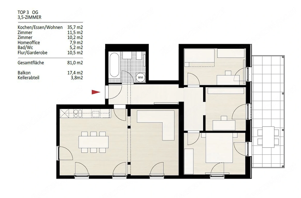 Historischer Flair trifft moderne   3,5 Zi-Wohnung im stilvollen Altbau