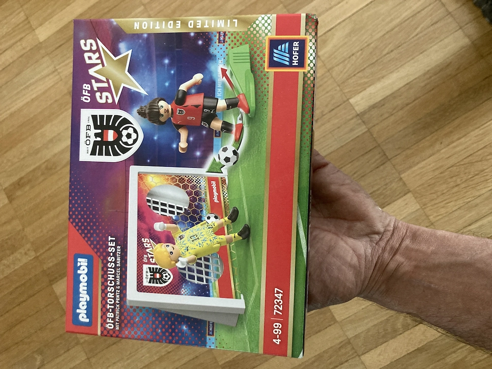 Playmobil ÖFB Torschuss Set 