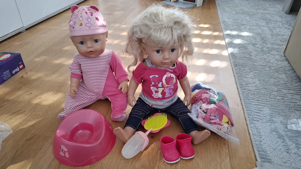 Babyborn Puppen groß