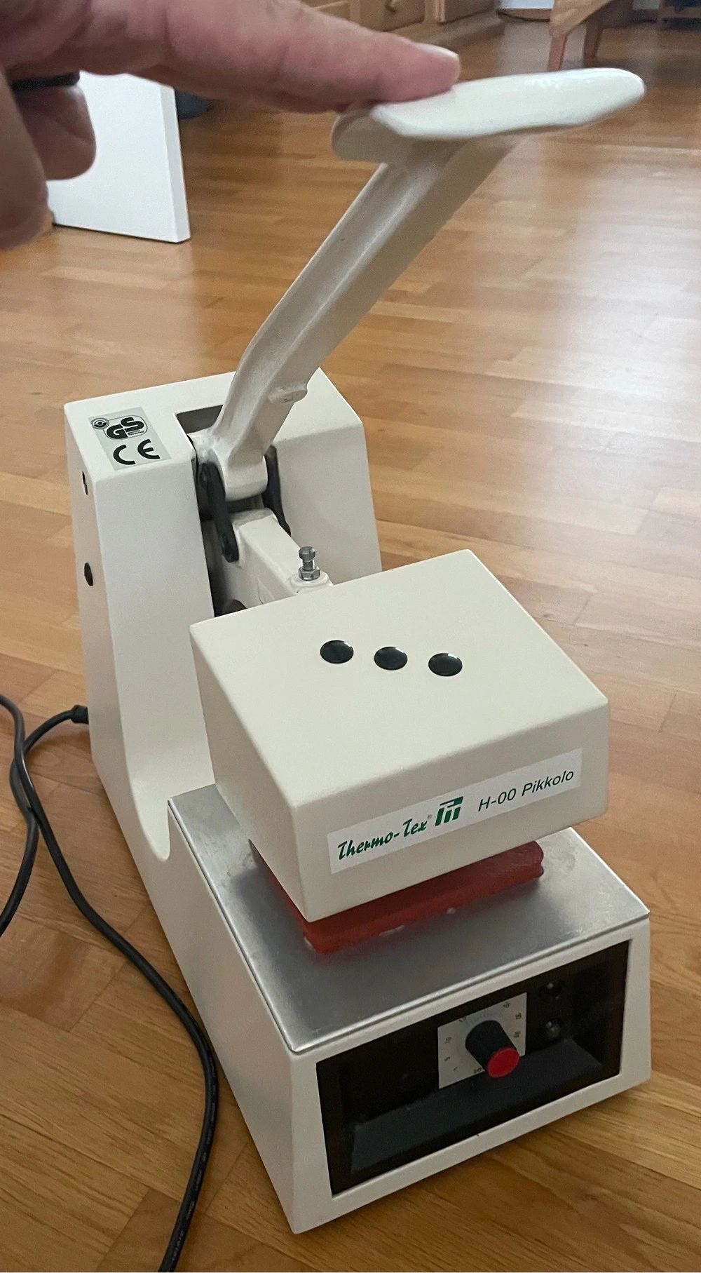 Handbediente Patchmaschine von Thermotex