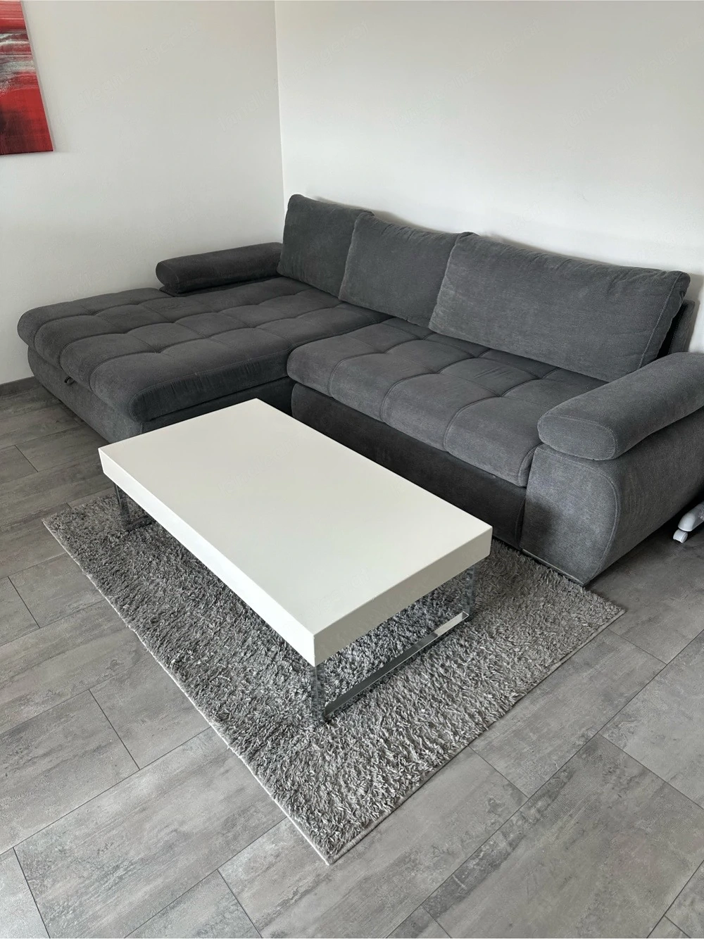Couchtisch weiss Hochglanz