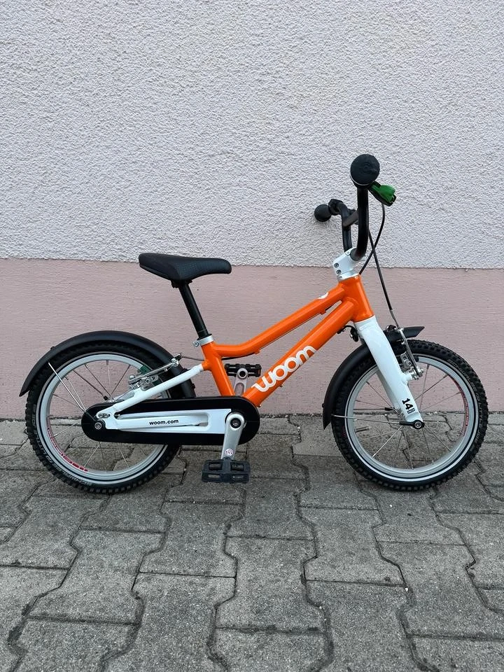 Woom 2 Kinderfahrrad 14 Zoll Orange 