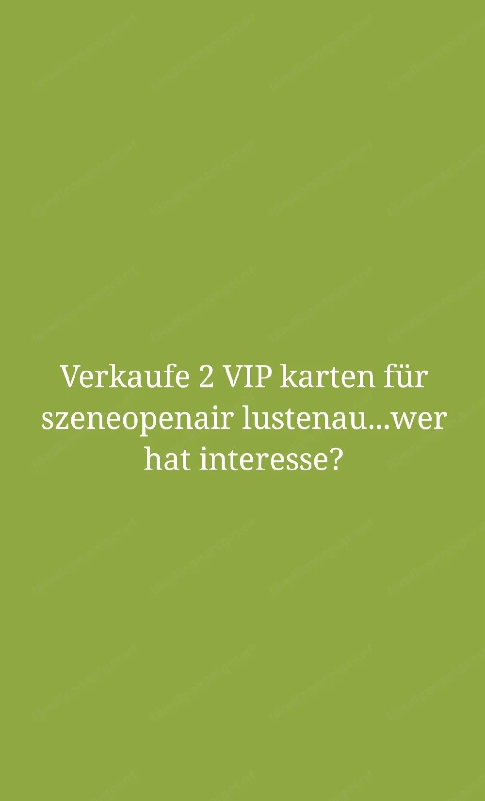 2 vip karten szeneopenair