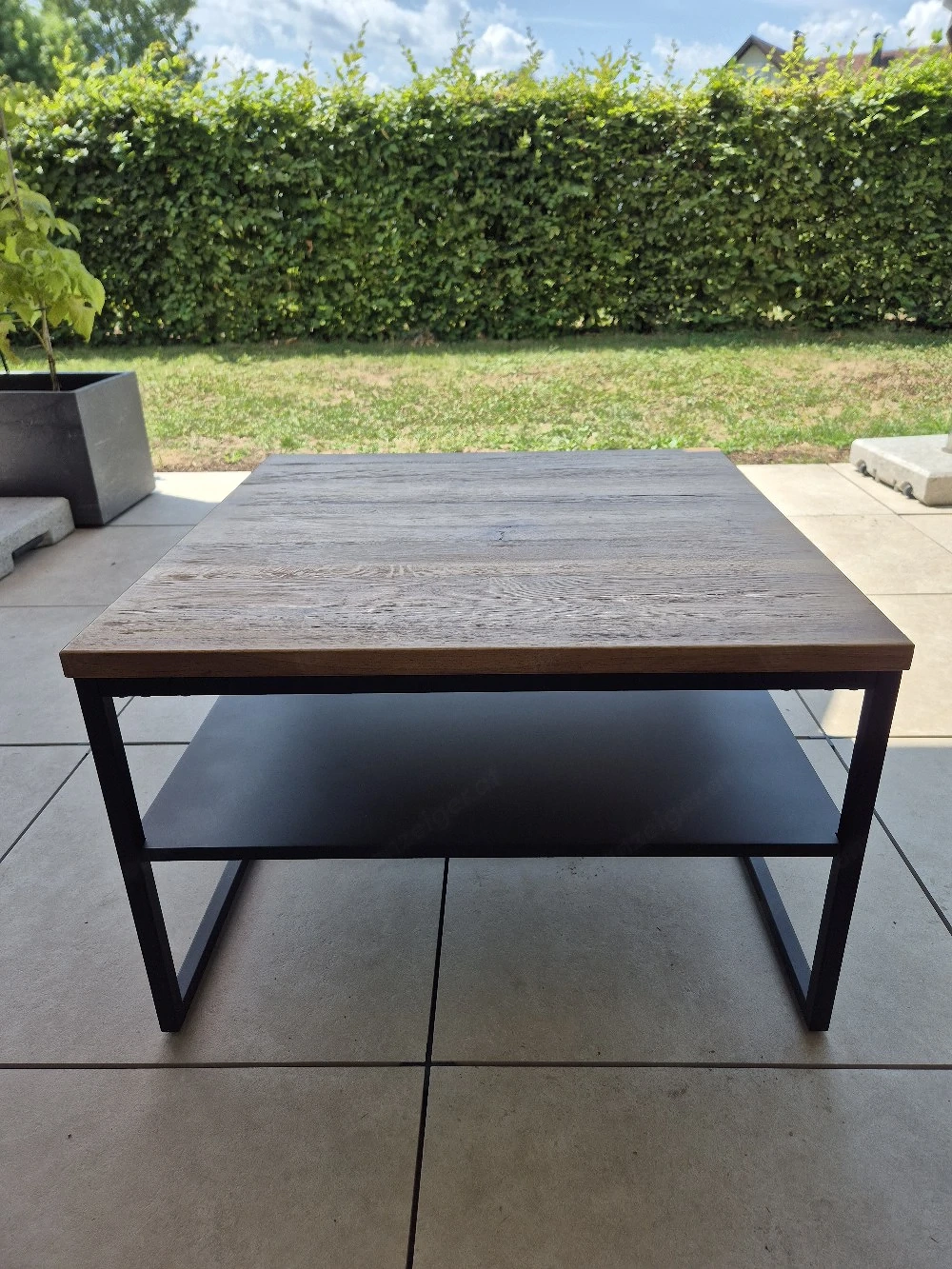 Tisch  Couchtisch Holz, Metall