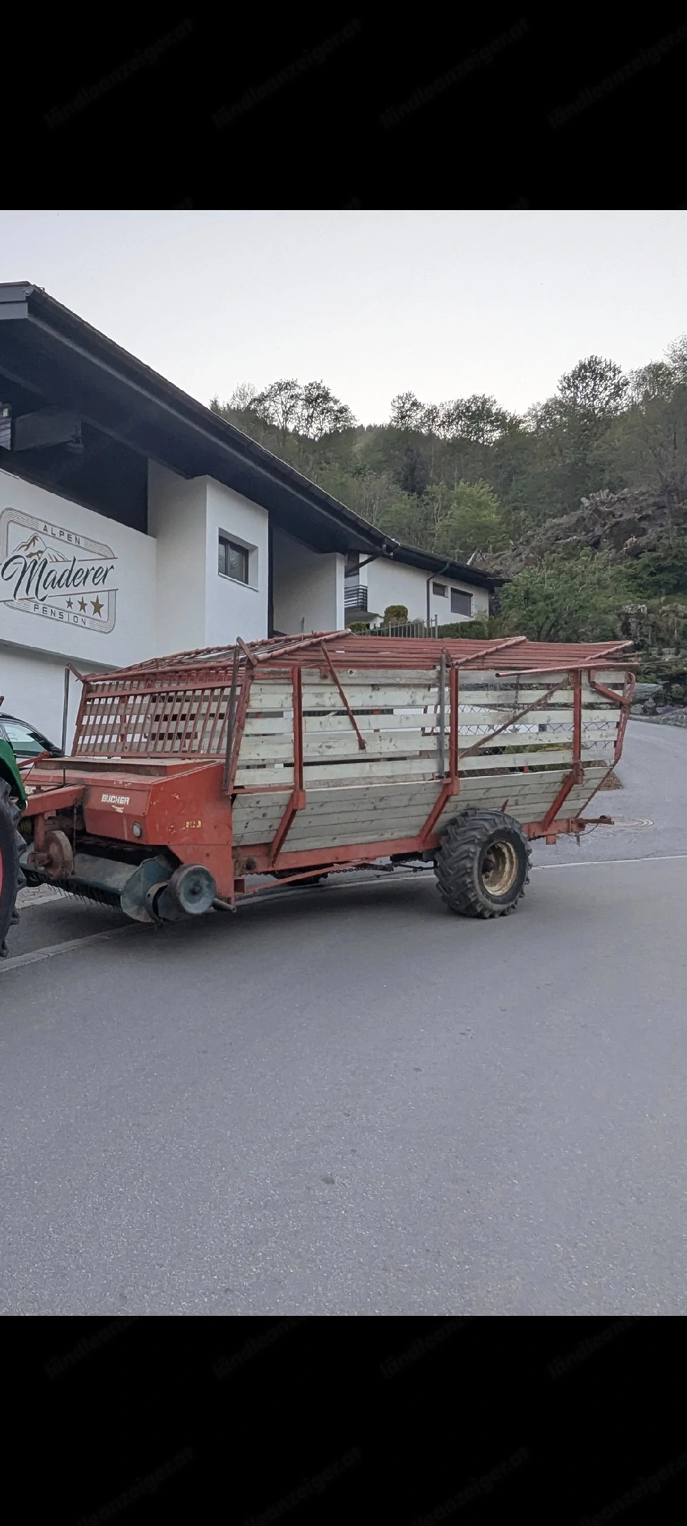 Vollfunktionsfähiger Bucher Ladewagen inkl. Messer