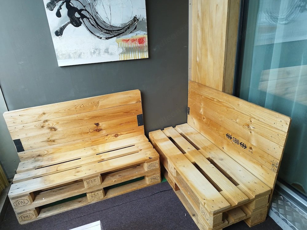 Paletten Lounge Breite je 120cm