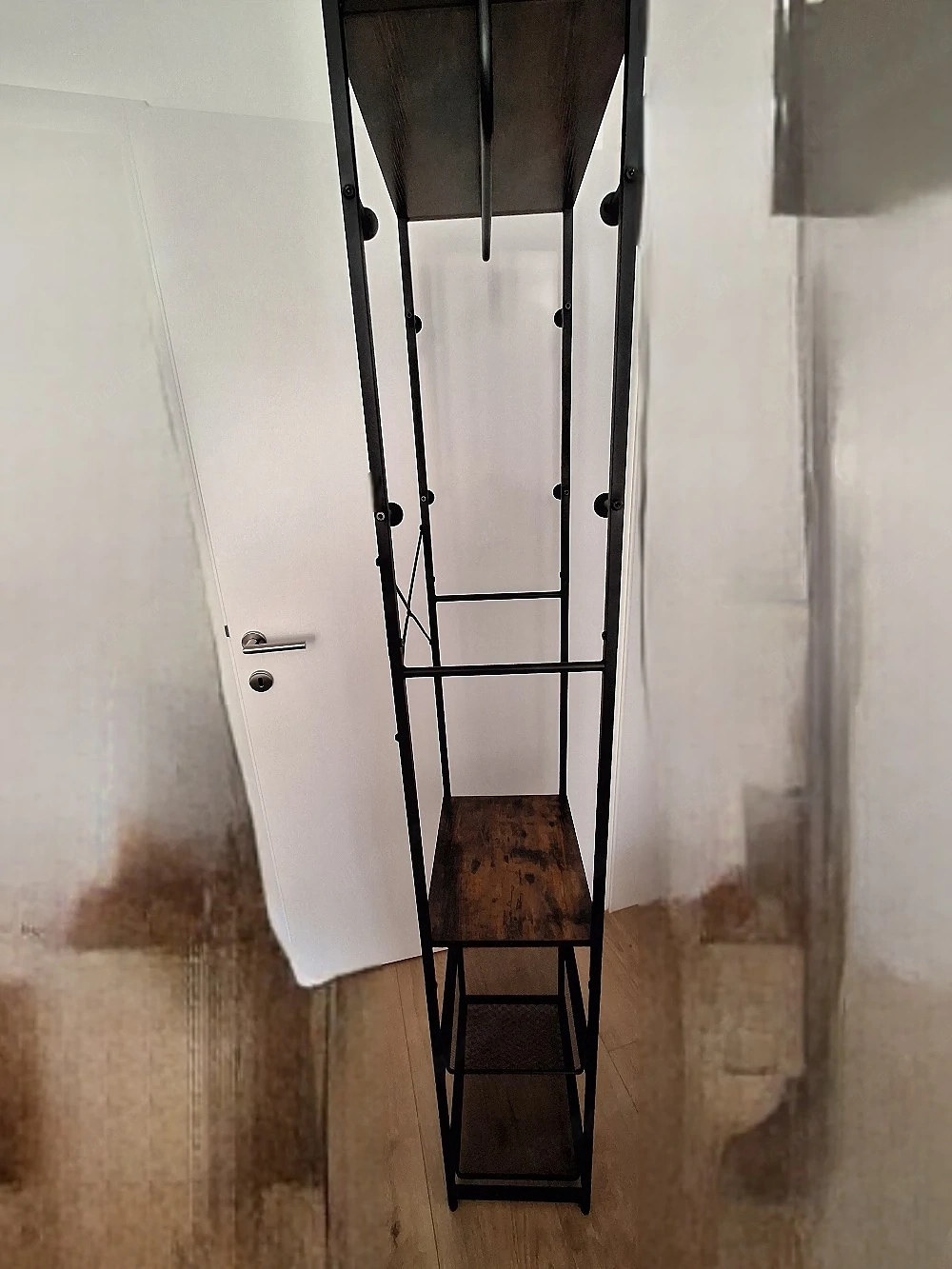 vielseitiger Garderobenständer 40 x 28 x 181 cm