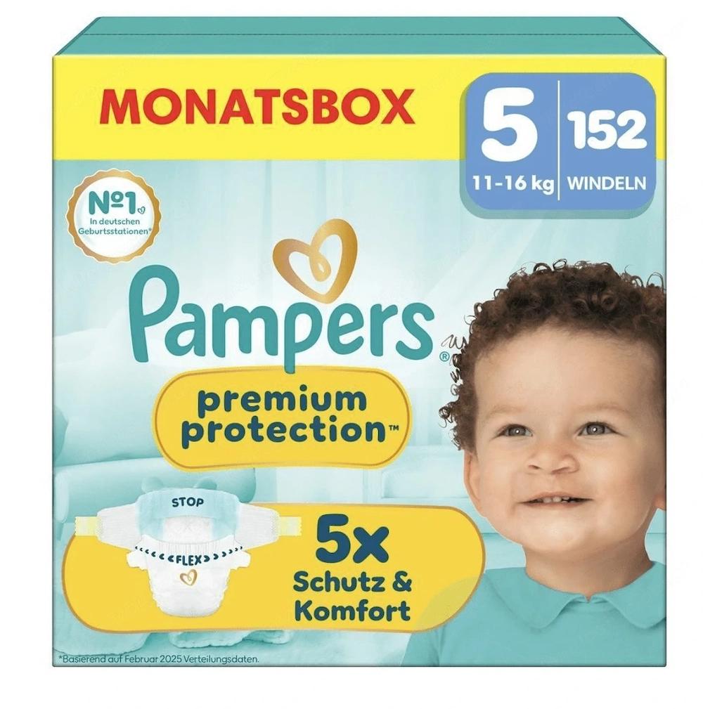 Pampers Premium Protection 5er