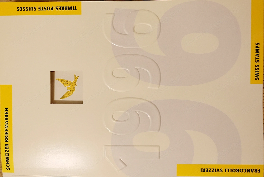 Schweizer Briefmarkenbuch 1996
