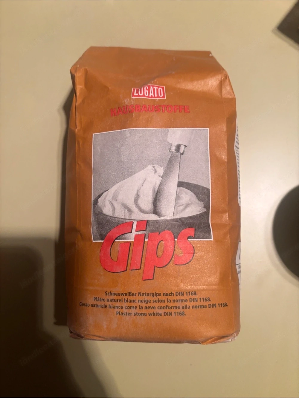 Gips 1 Packung neu