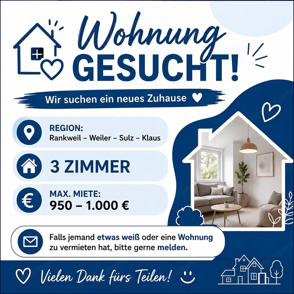 Wohnung gesucht