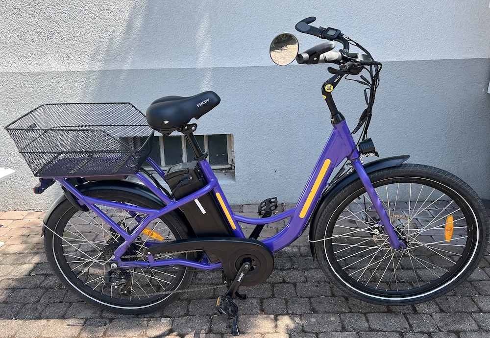 Top E-Bike Lastenrad Volta VB7 683km neue Kette 3 Schlüssel neuwertig