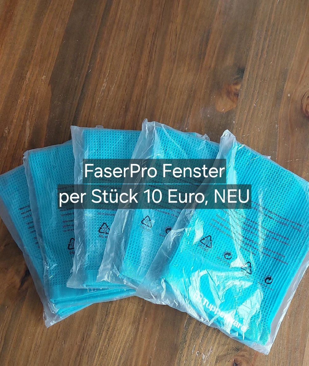 FaserPro Fenster Tupperware NEU je
