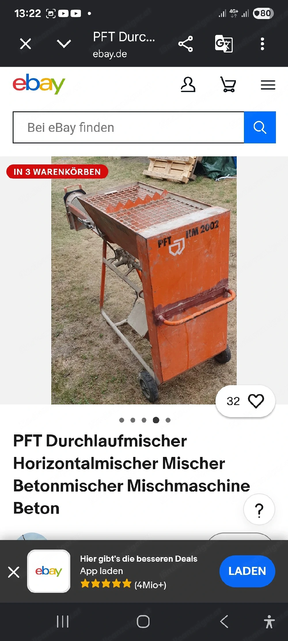 Durchlaufmischer
