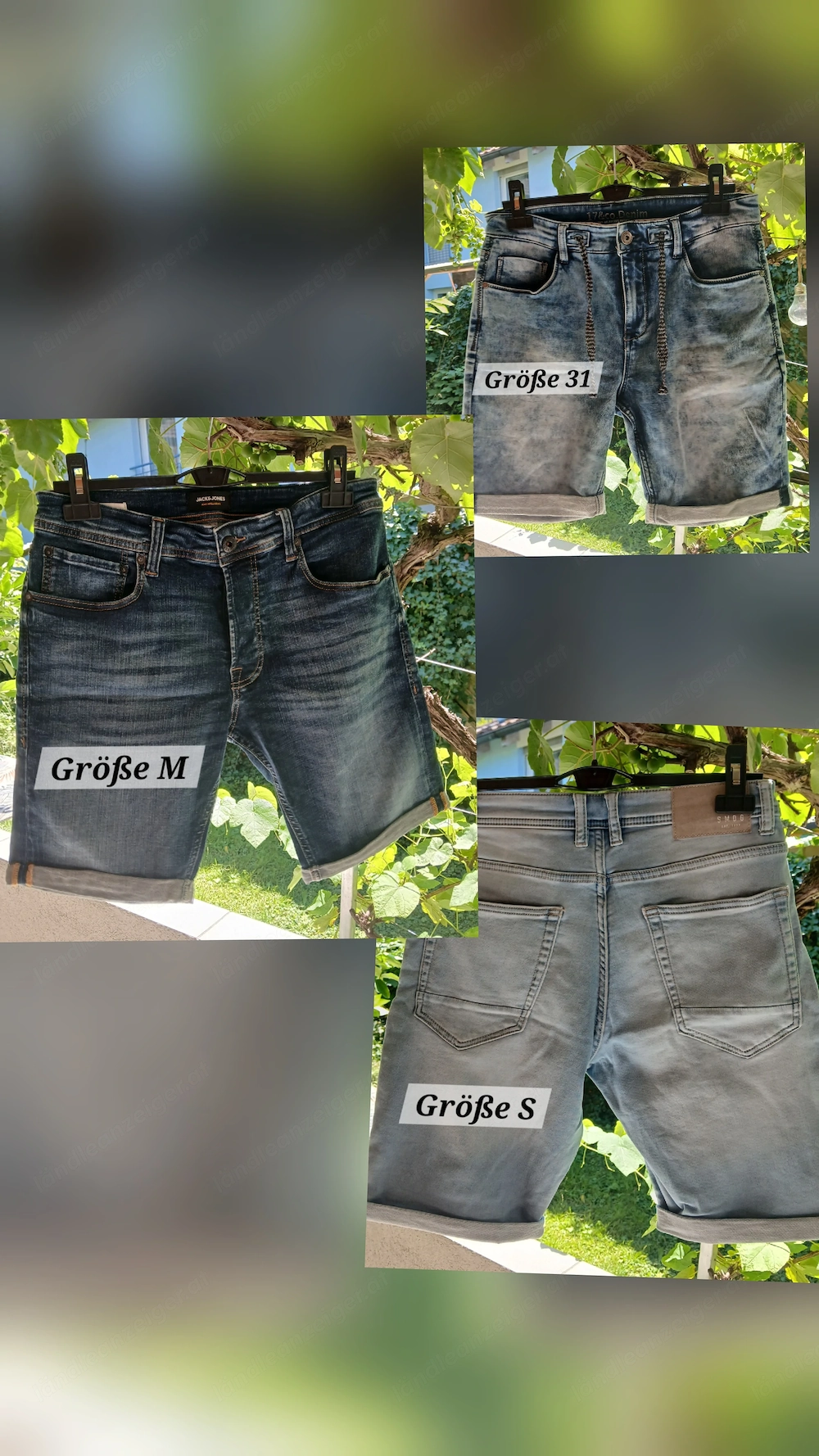 Herren Shorts-Paket, Größe: siehe Bild, je Short   7,- oder alle zusammen um   20,-