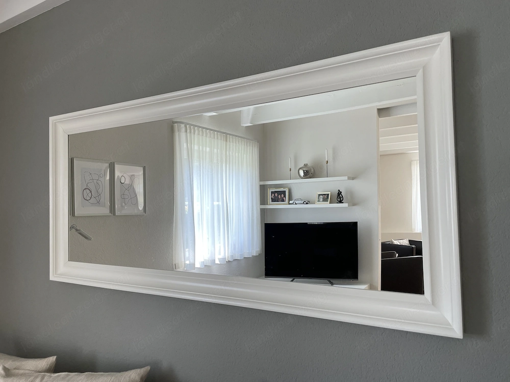 Spiegel weiß 160x75 cm
