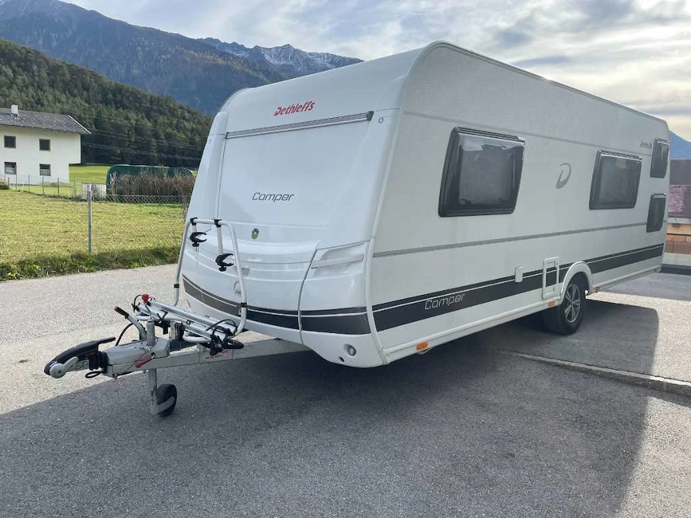 Dethleffs 550 ESK mit Stockbett, Mover, Klima, Einzelbetten