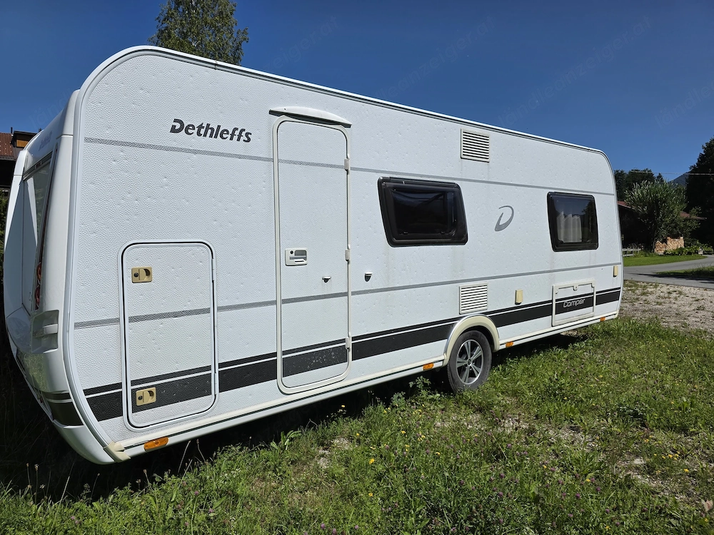 Dethleffs 550 ESK mit Stockbett, Mover, Klima, Einzelbetten