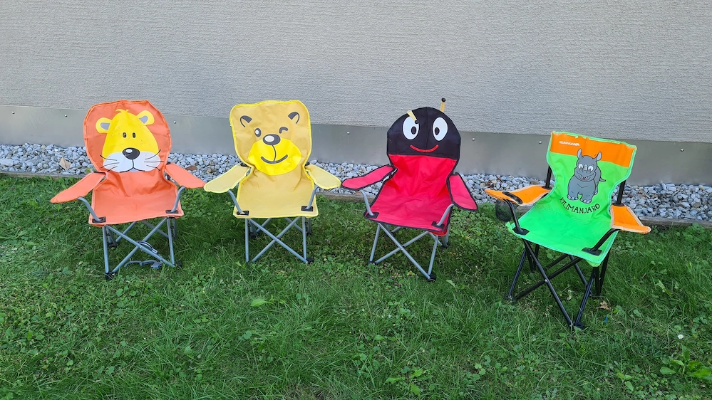 Kinder Campingstühle