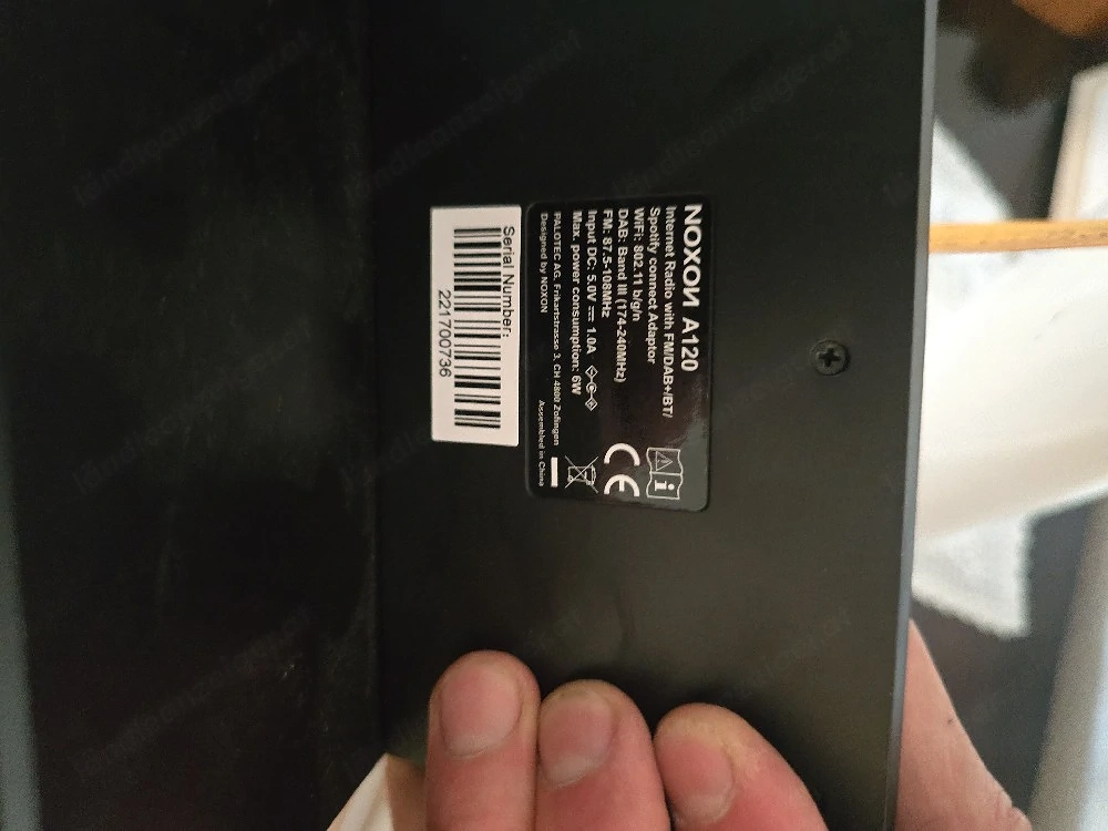 NOXON A120 Internetradio   DAB+   FM   Bluetooth   WLAN   Spotify Connect 