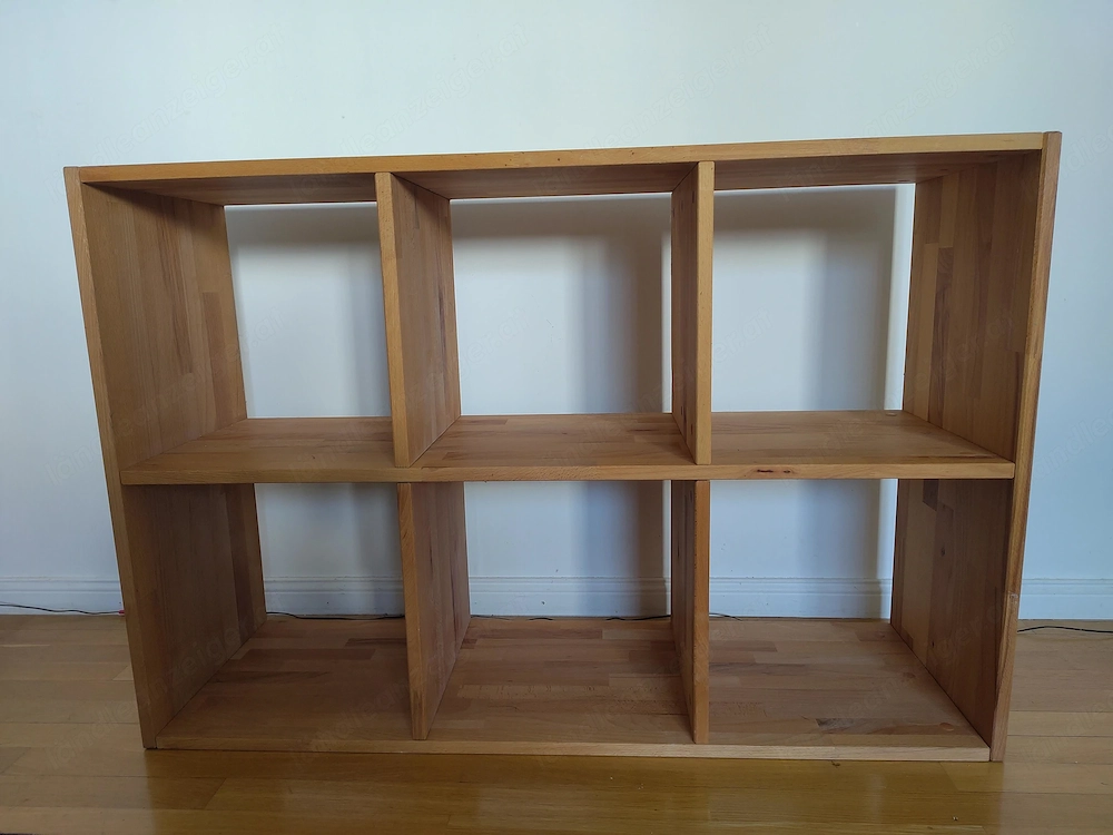 Vollholz Regal von Lutz - Schöner Zustand, Massives Echtholz