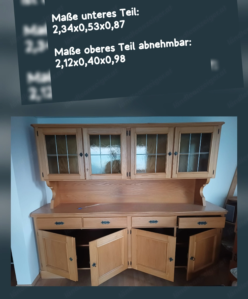 Alter Kasten Schreinerarbeit Vollholz