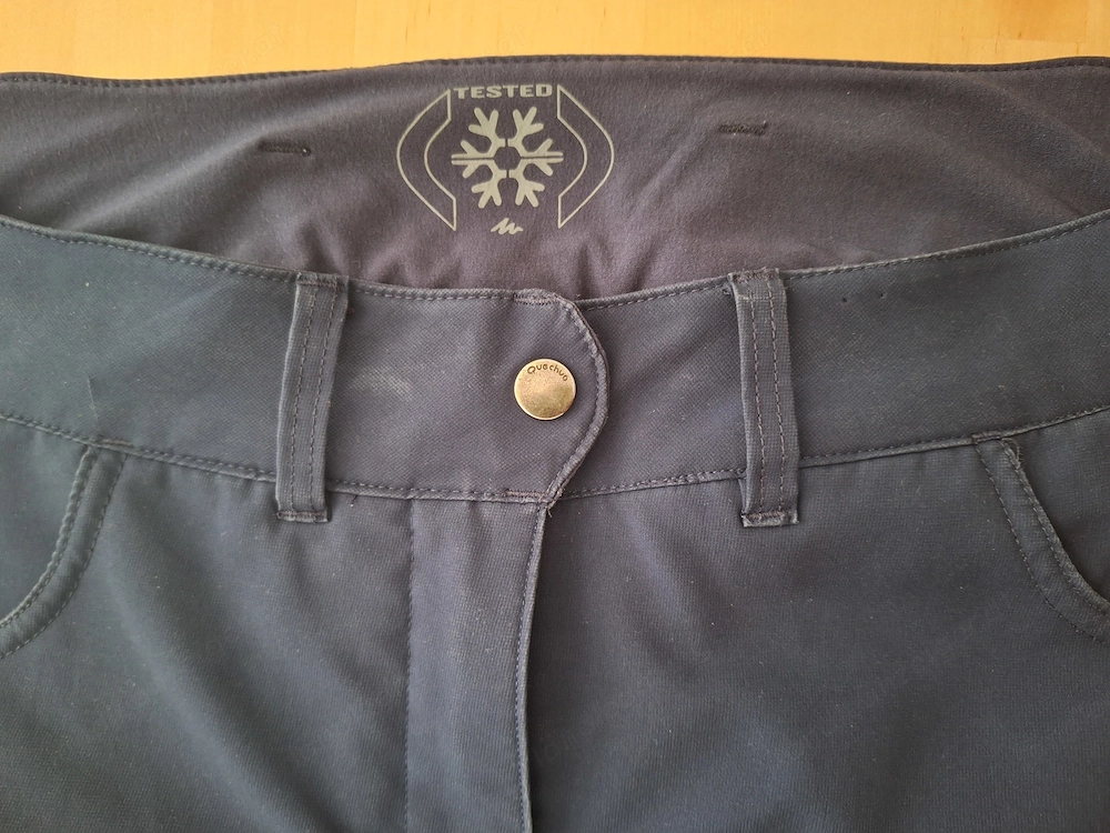 Marken Wintersporthose Marineblau