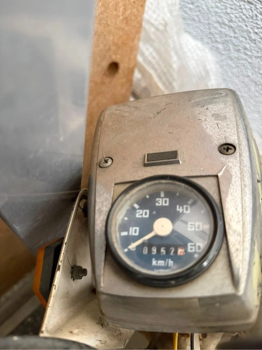 KTM Mofa weiß   Oldtimer   ohne Papiere   Bastlerfahrzeug