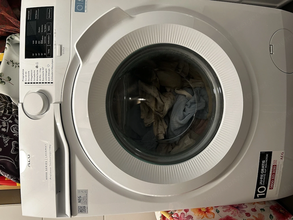 Neue Aeg Waschmaschine