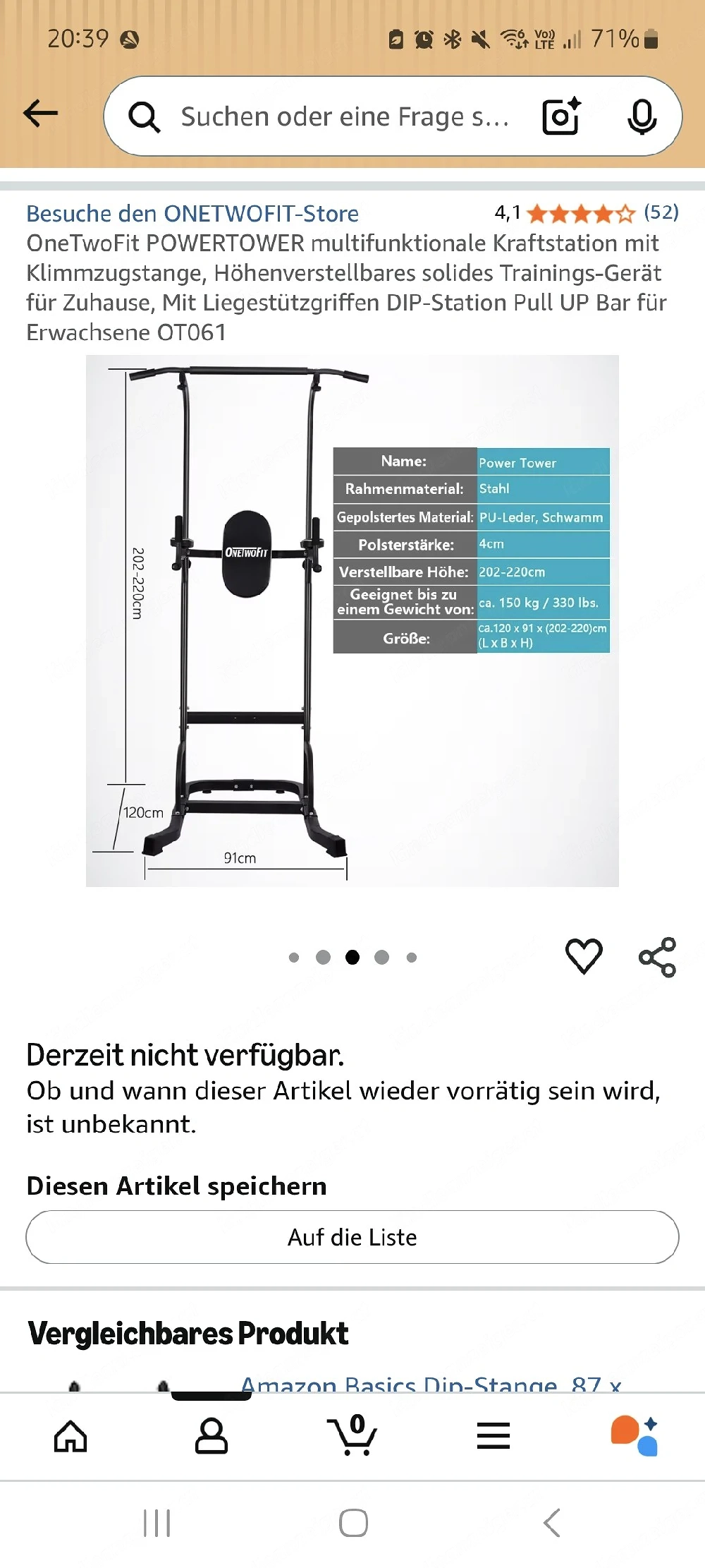 Trainingsturm