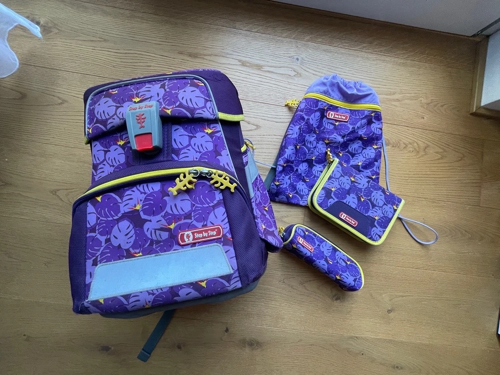 Schultasche Step by Step