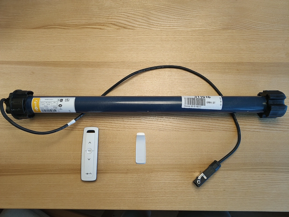 Somfy Sunea io 40 17 Funk-Rohrmotor 40 Nm inkl. Situo io Fernbedienung   Top Zustand  Preis VHB