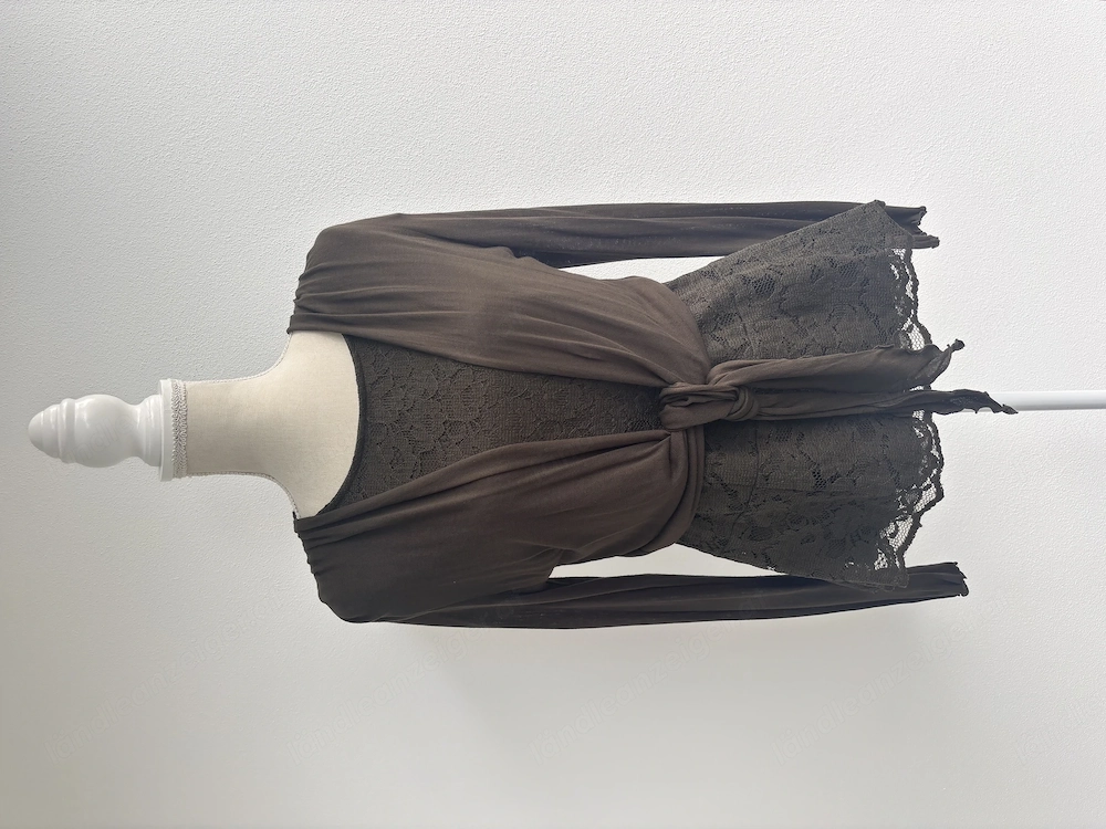 Dame. 2-Teiler von s.Oliver Selection Spitzentop und Cardigan