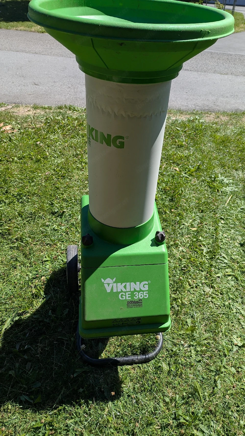 Häcksler Viking GE 365 Schredder Gartenhäcksler Starkstrom