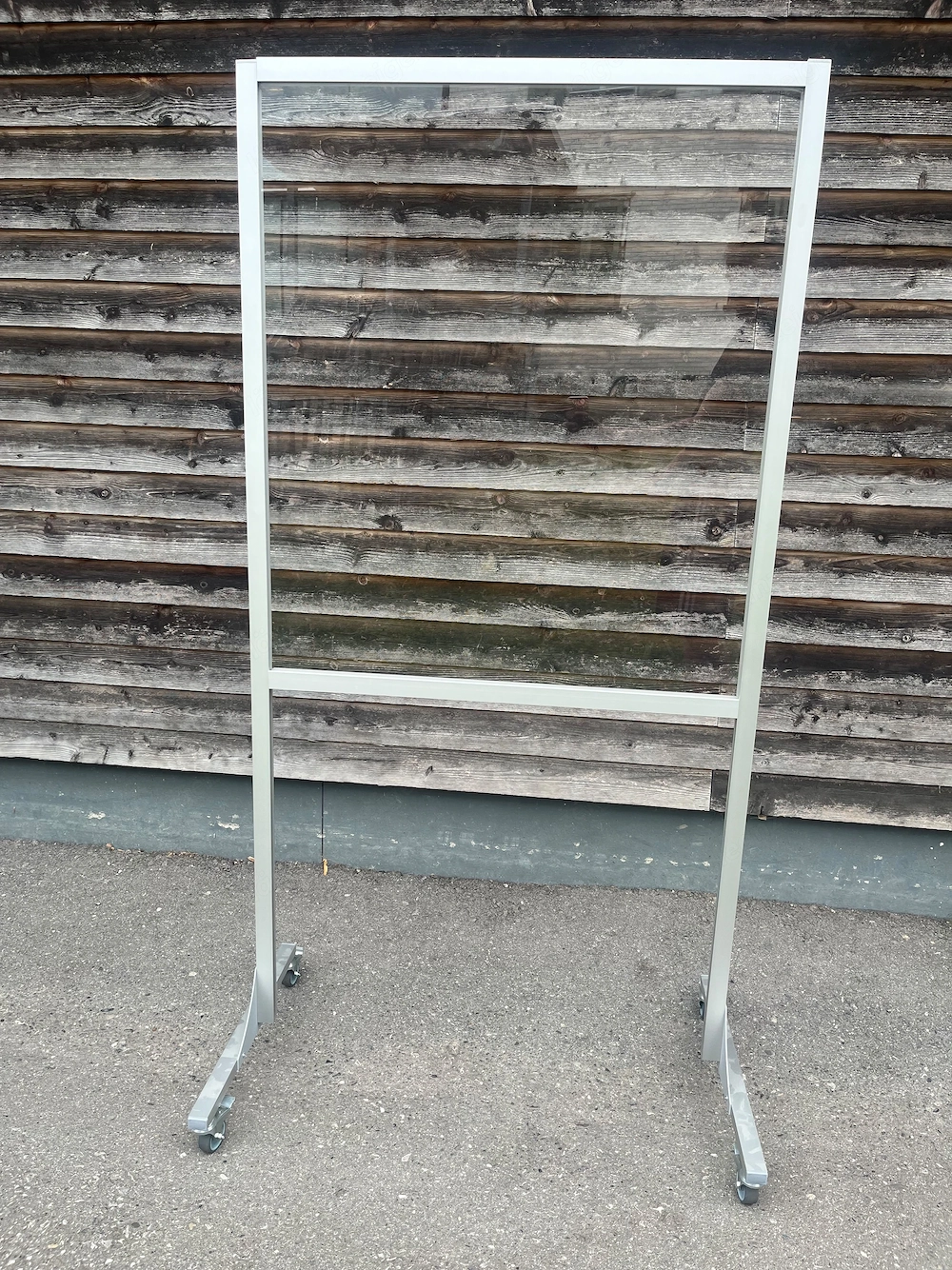 Plexiglasscheibe Aufsteller