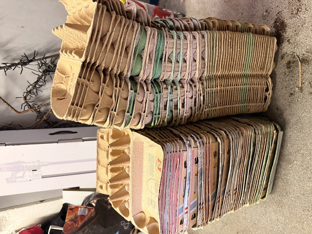 Eierschachteln zu verschenken !